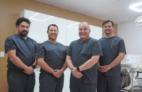 Dental implant clinical team